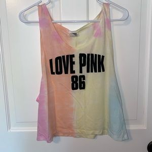 Love Pink tank